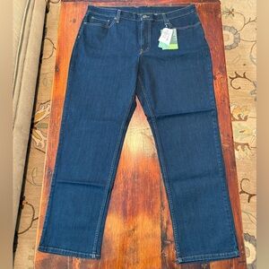 L.L. Bean Indigo Straight Leg Jeans